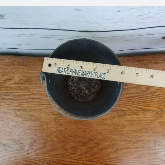 Chein Vintage Toy Bucket Pail Cow Farmhouse Decor - Picture 2 of 9